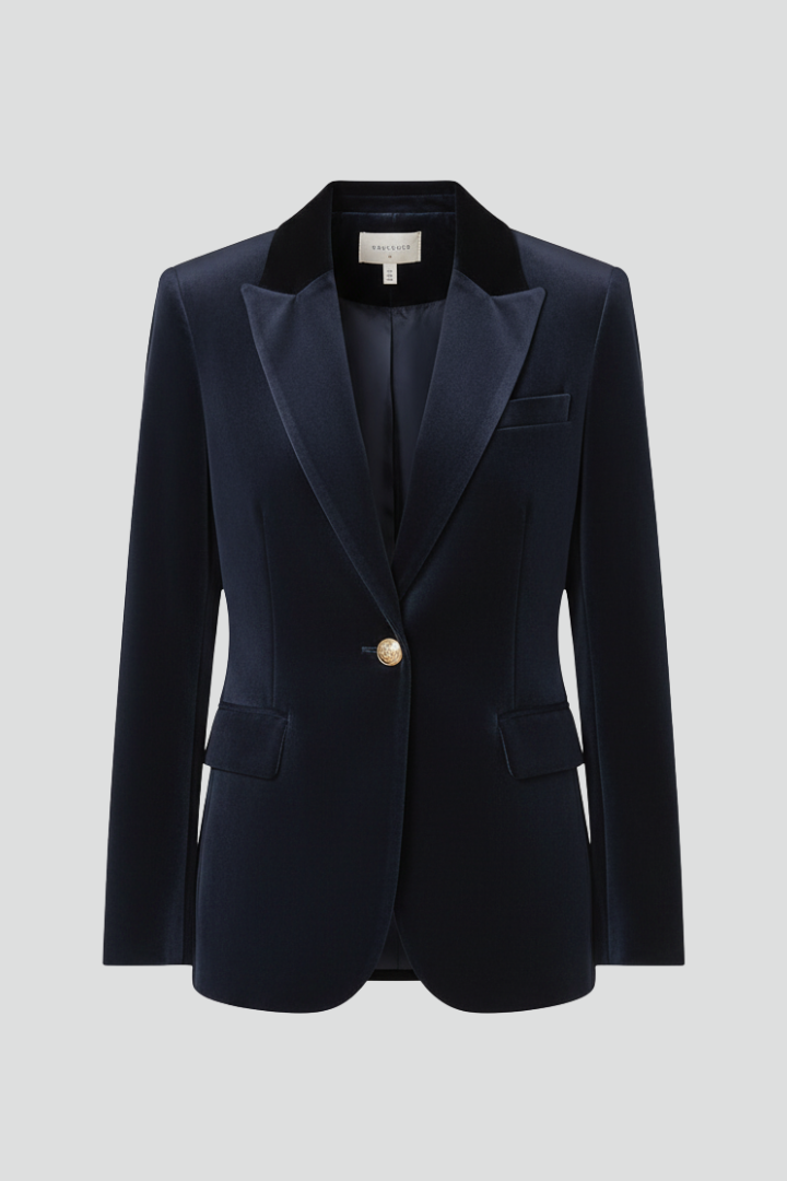 Estelle™ | Timeless Single-Button Tailored Blazer