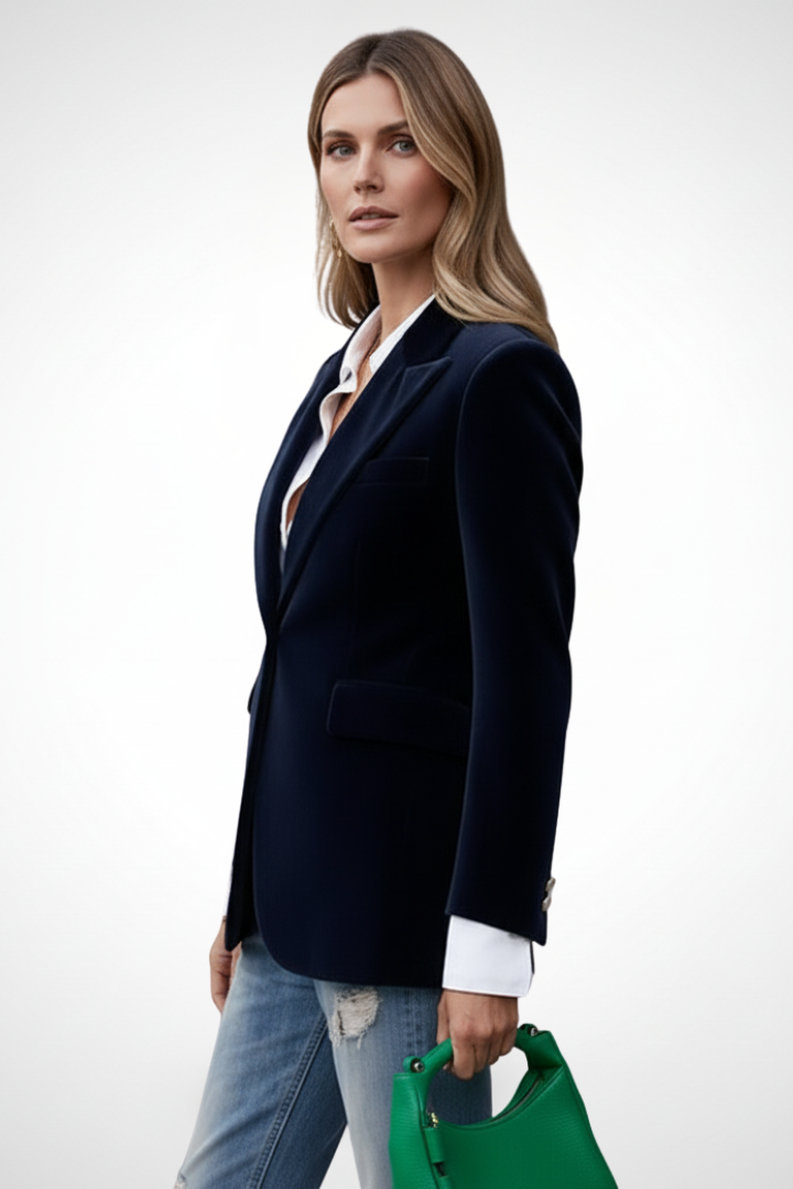 Estelle™ | Timeless Single-Button Tailored Blazer