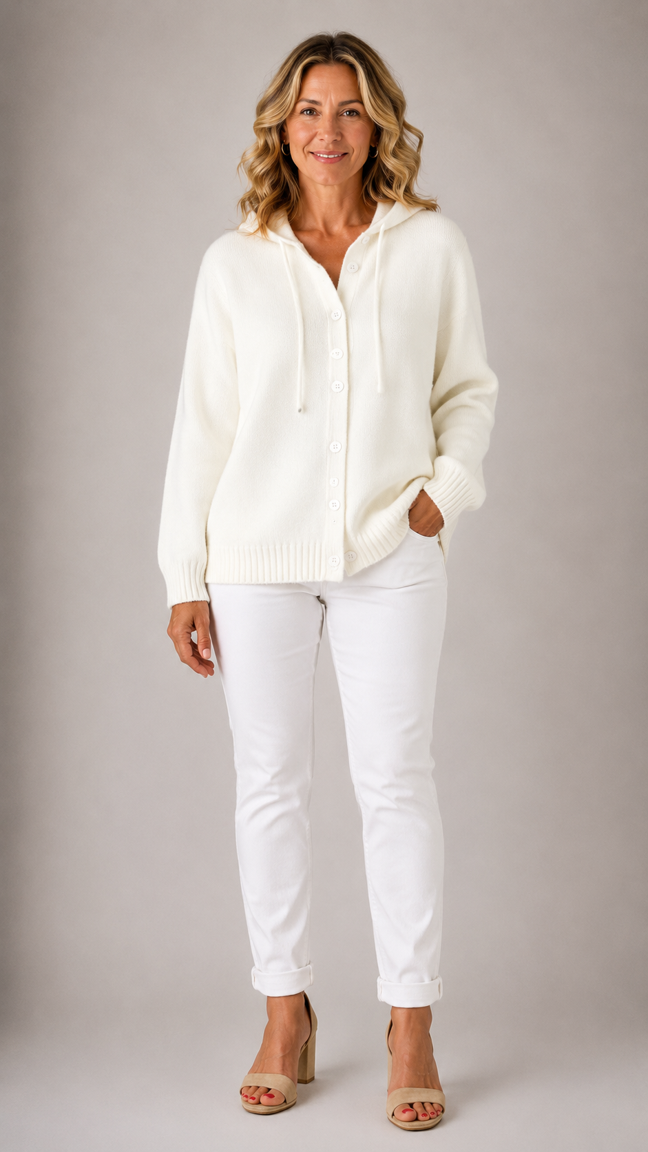 Bella™ | Women's Hooded Knit Cardigan