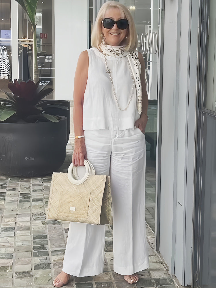Valerie™ | Polished Comfort Two-Piece Pant Set