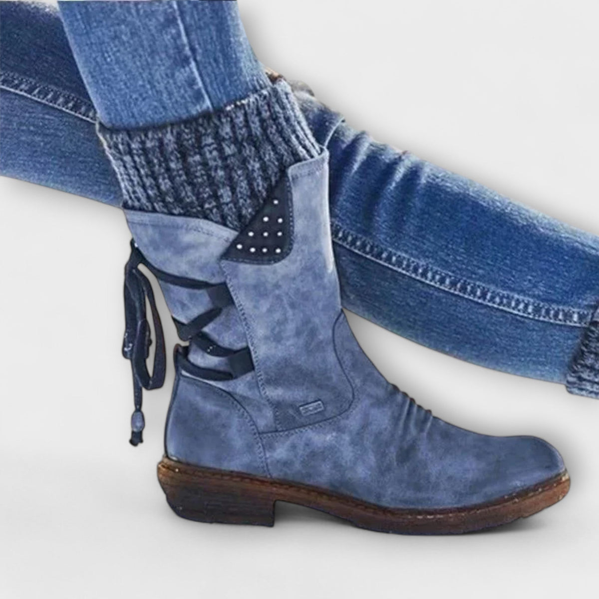 Bethy™ | Cozy Cuff Comfort Mid-Calf Boots
