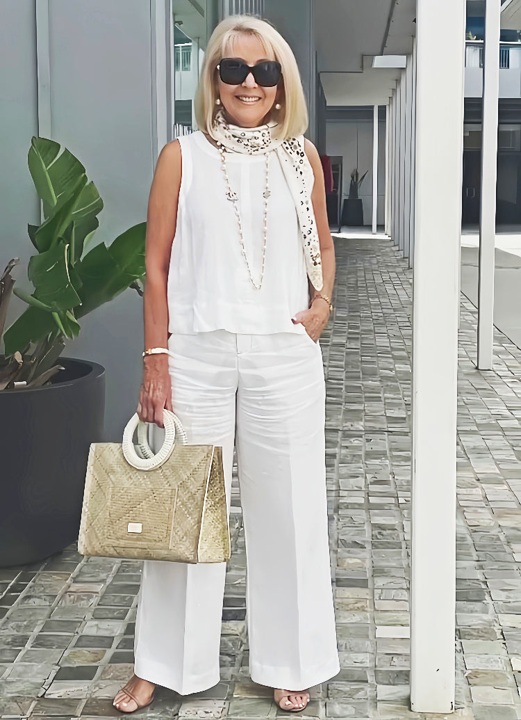 Valerie™ | Polished Comfort Two-Piece Pant Set
