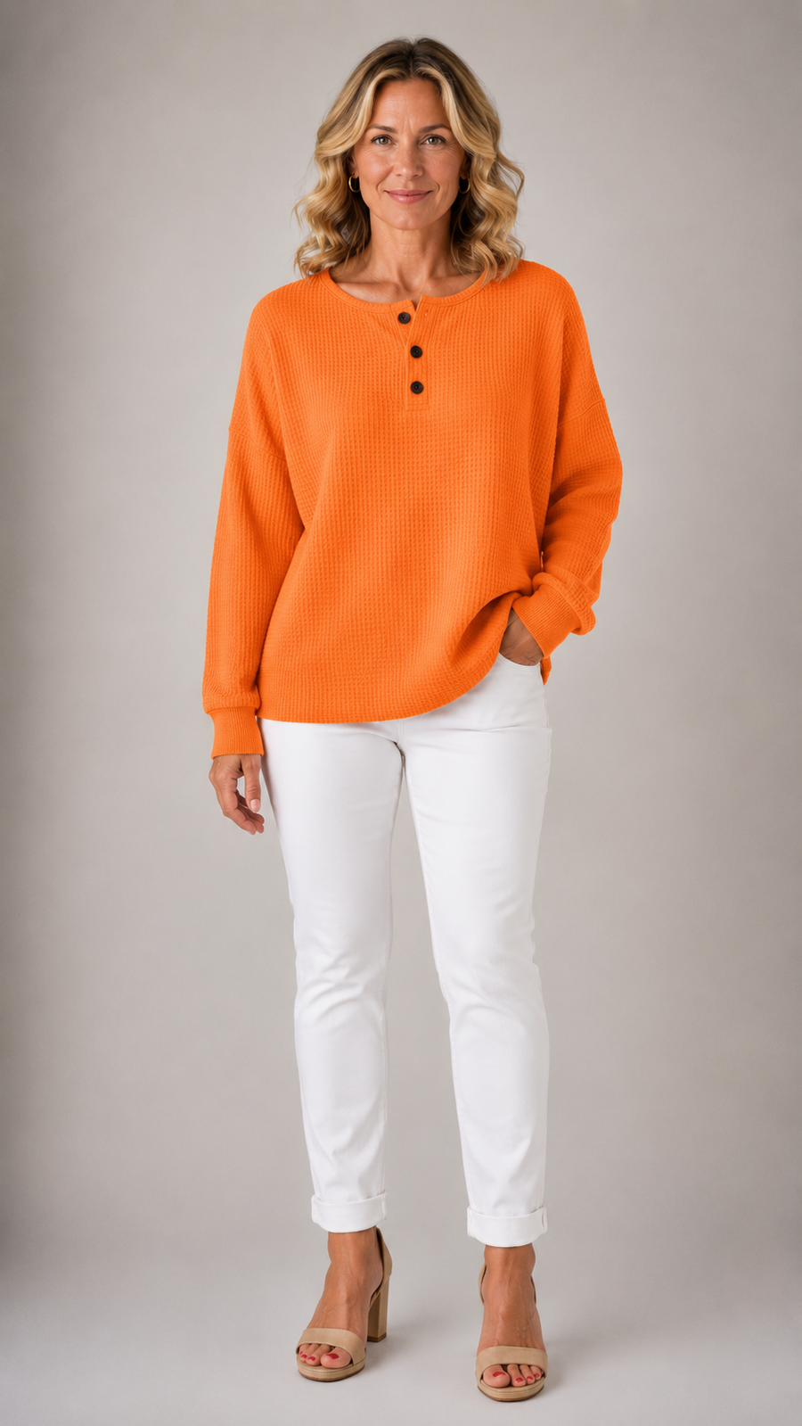 Juniper™ | Women's Waffle Knit Pullover