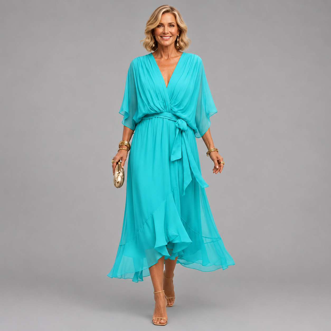 Christina | V-neck dress