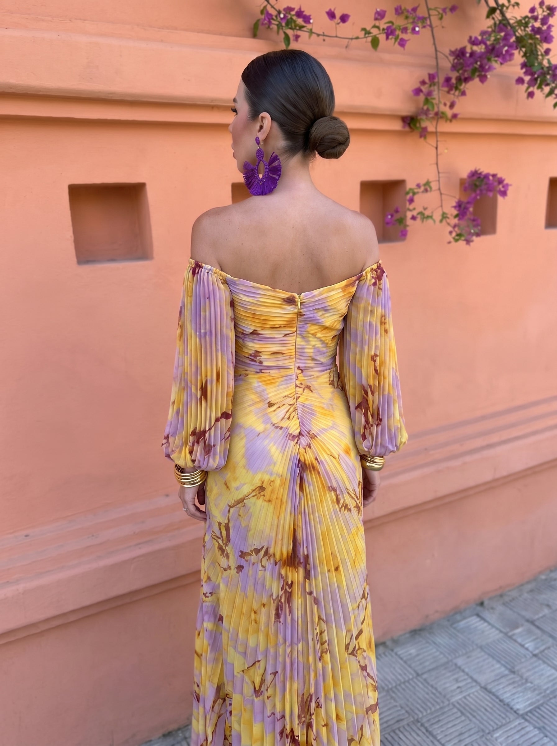 Valentina™ | Off-Shoulder Floral Maxi Dress
