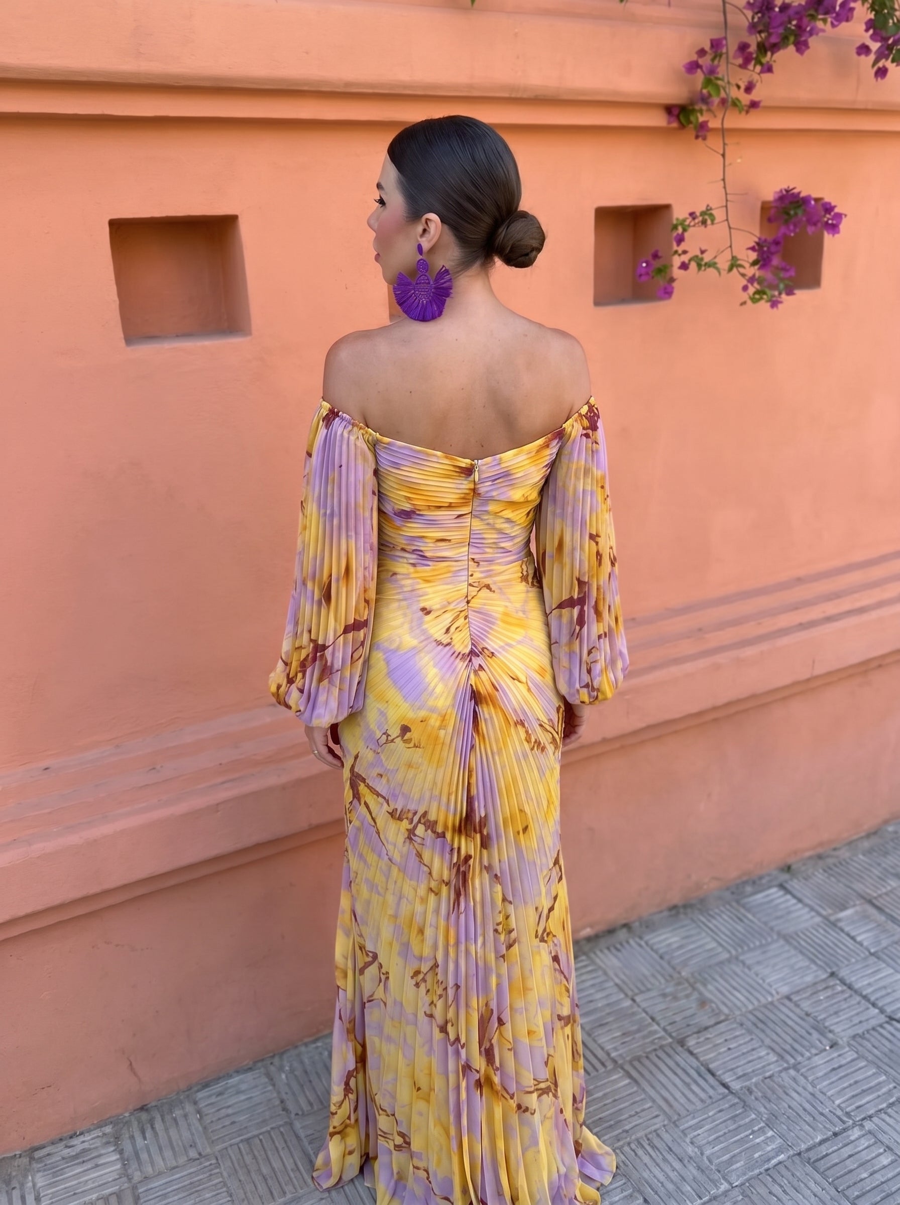 Valentina™ | Off-Shoulder Floral Maxi Dress