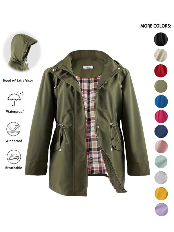 Deena™ | Lightweight Hooded Everyday Trench Coat