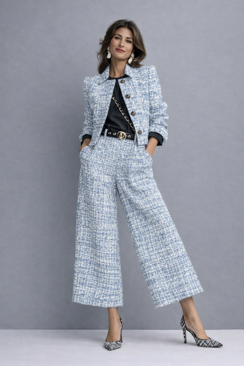 Vivienne™ | Elegant Tweed Two-Piece Set