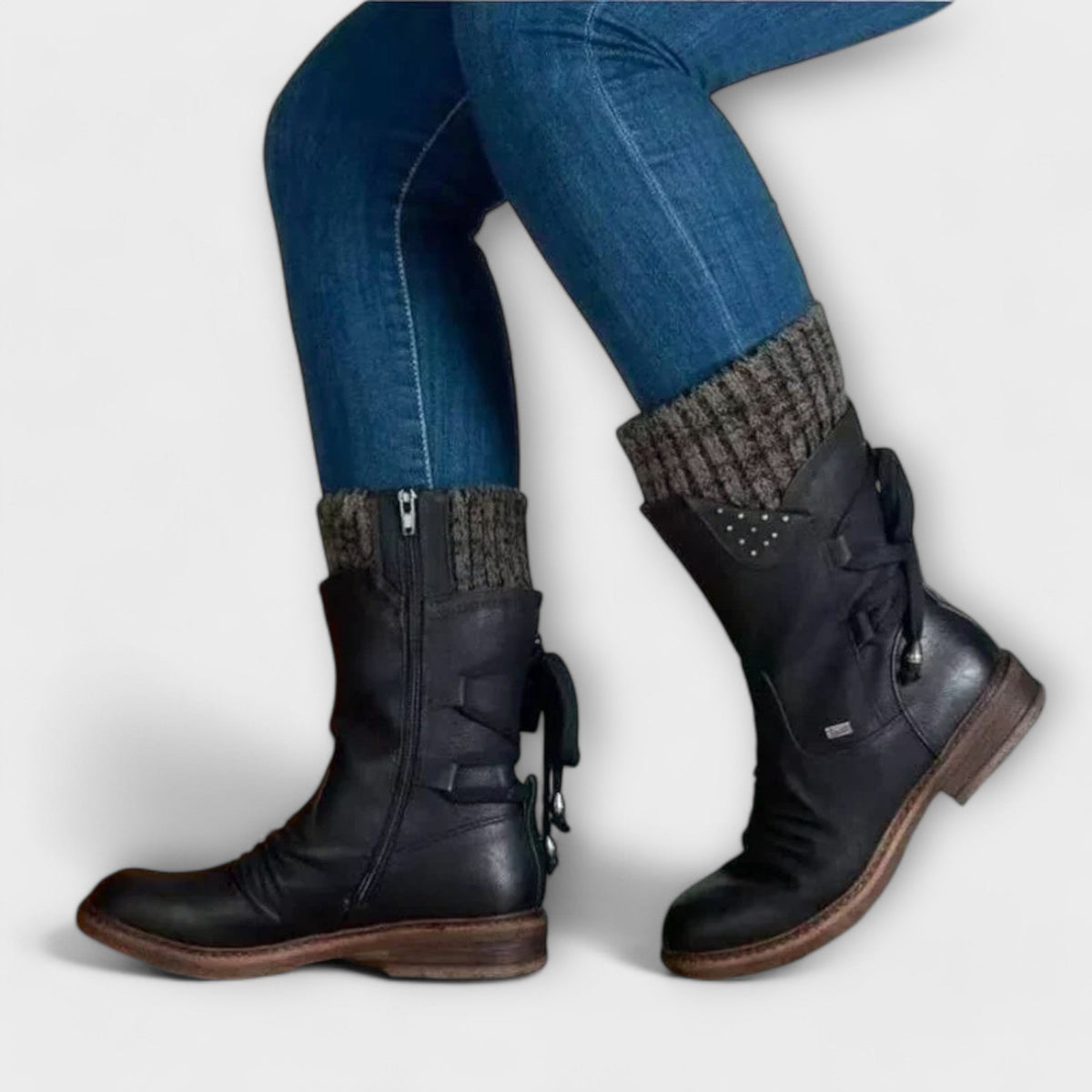 Bethy™ | Cozy Cuff Comfort Mid-Calf Boots