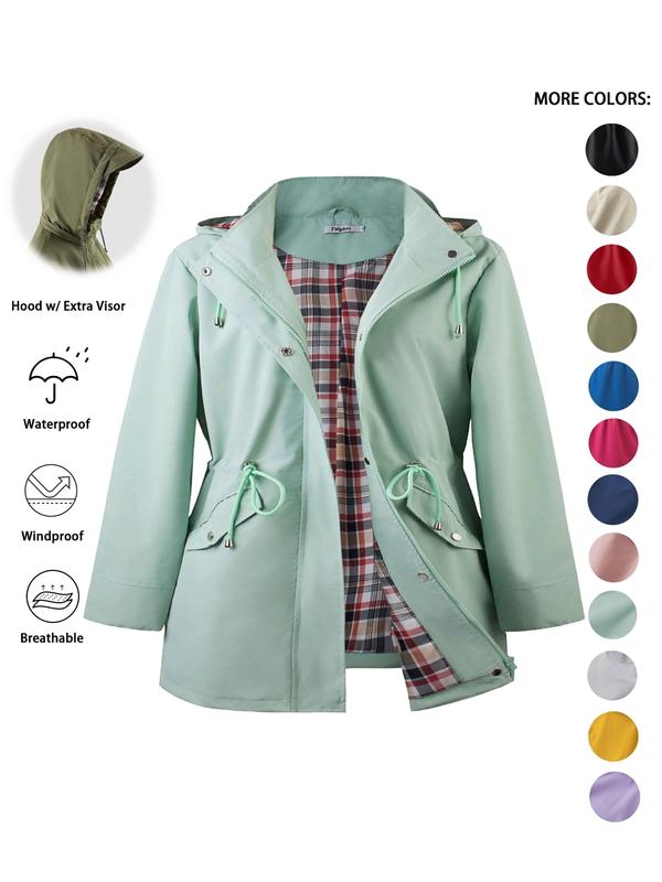 Deena™ | Lightweight Hooded Everyday Trench Coat