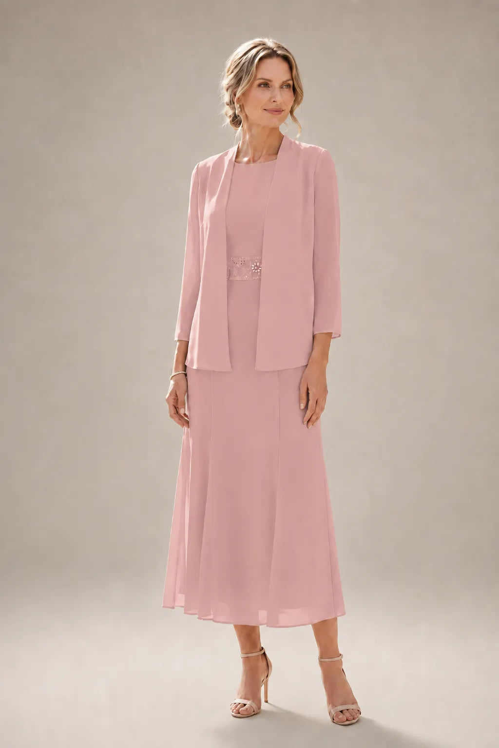 Jayrean™ I Flowing Mother of the Bride Dress