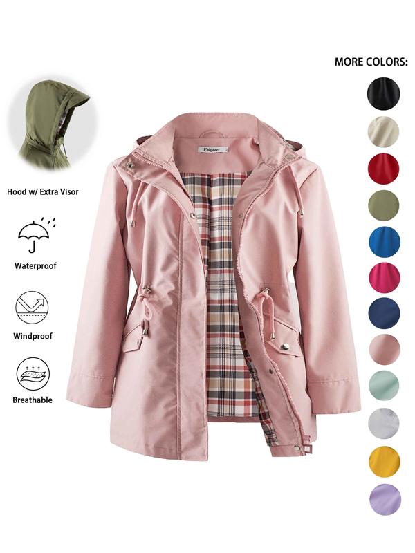 Deena™ | Lightweight Hooded Everyday Trench Coat