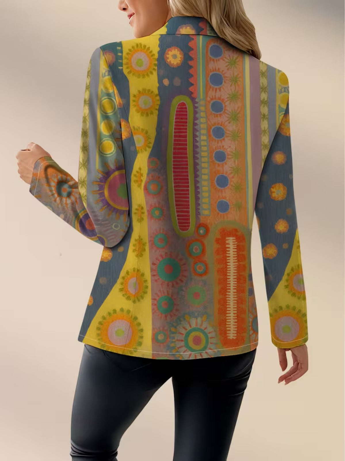 Faustina™ | Bohemian Medallion Tailored Blazer