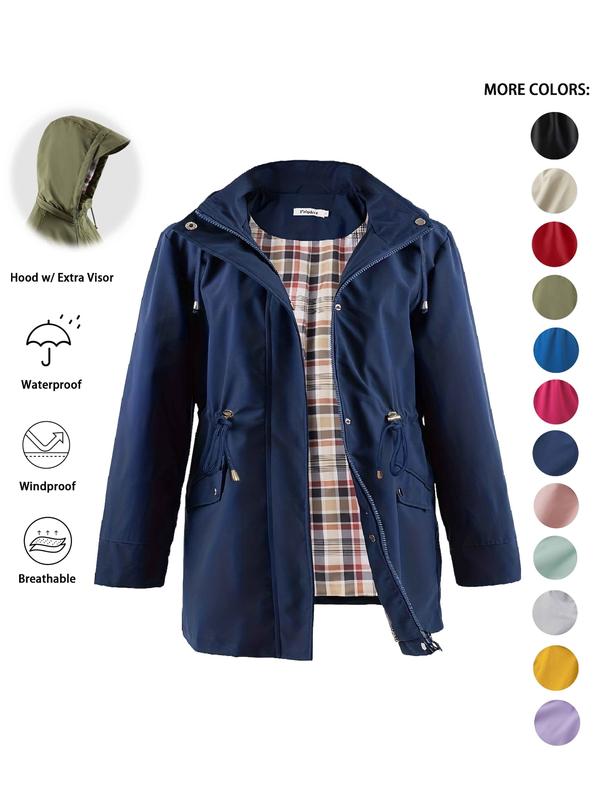 Deena™ | Lightweight Hooded Everyday Trench Coat