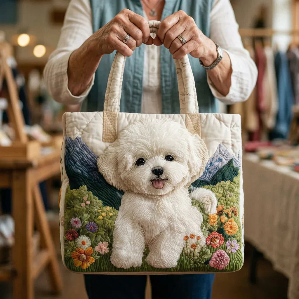 Sack Artisanal Matelassé - Enchanting Dog