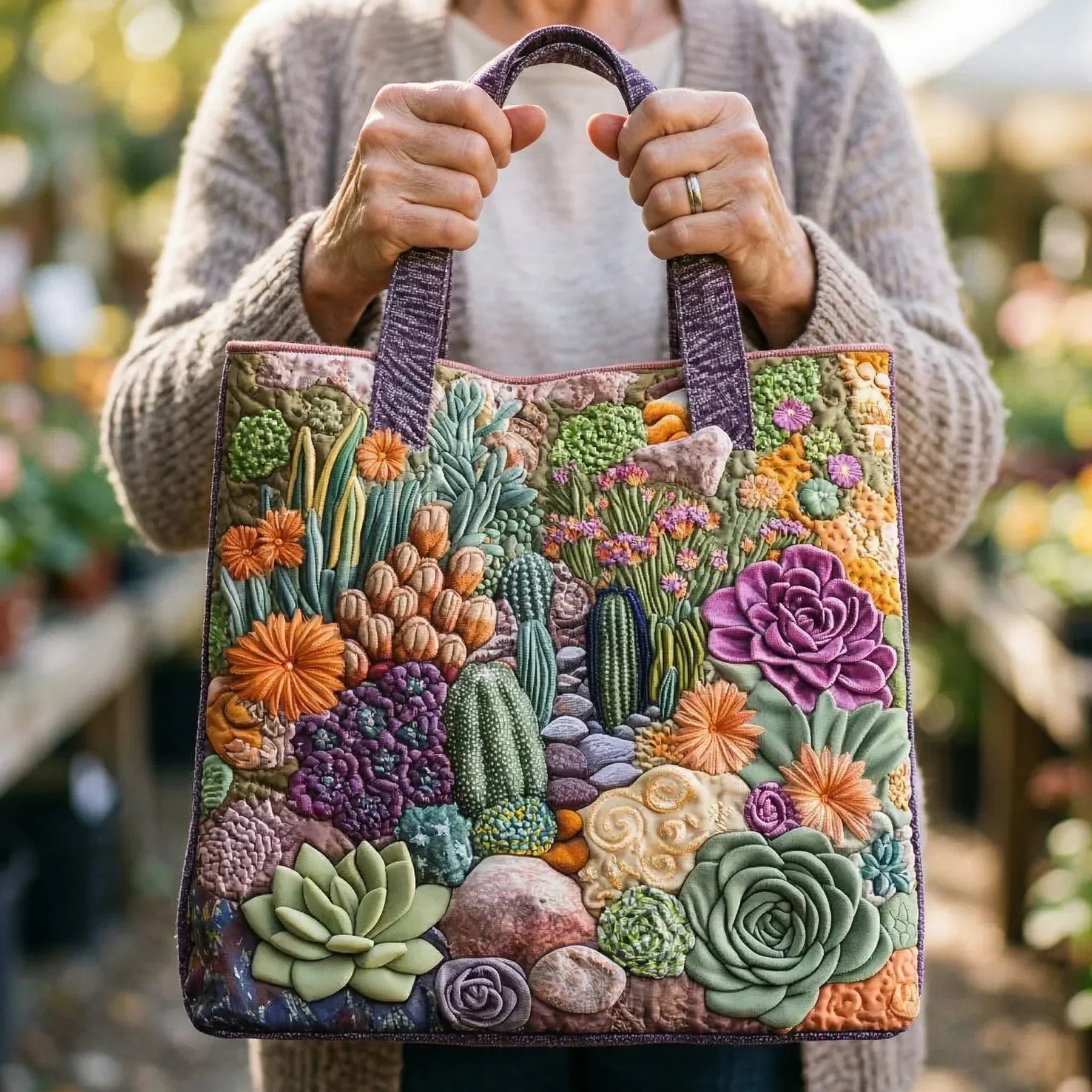 Sack Artisanal - Succulent Garden