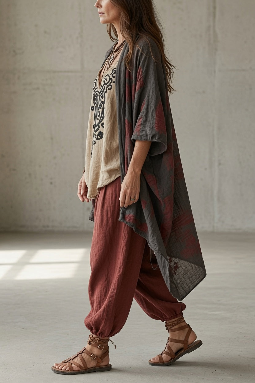 Tara™ | Bohemian Embroidered Three-Piece Set