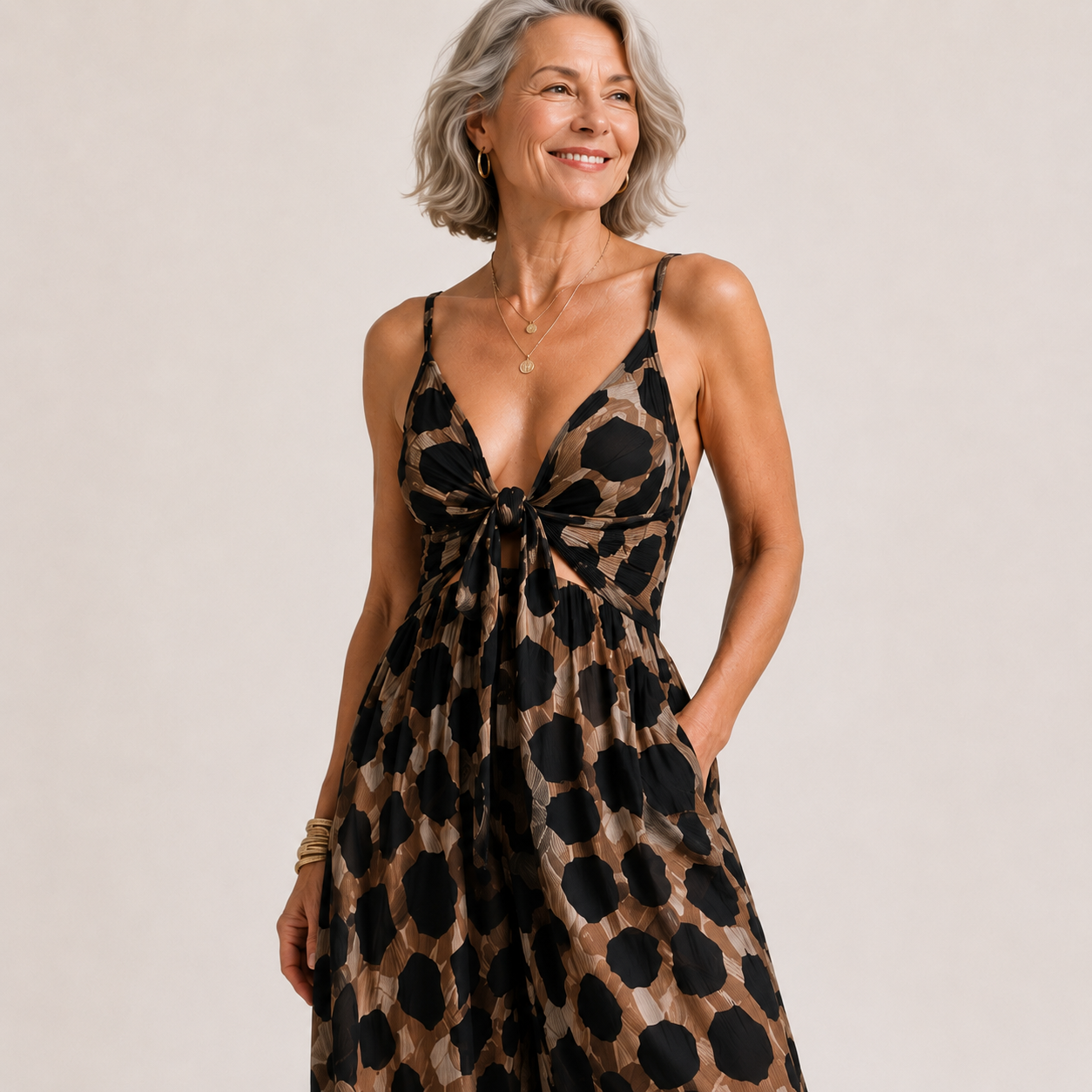 Zahara™ | Bohemian Animal Print Jumpsuit