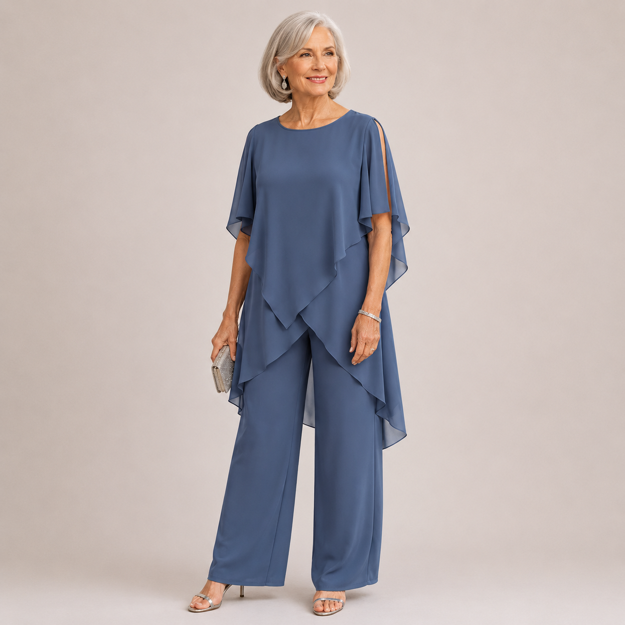 Velora™ | Chiffon Flow Pant Set