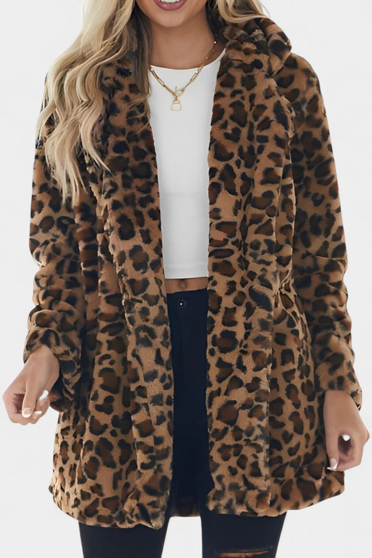 Enola™ | Fleece-Lined Tailored Midi Coat