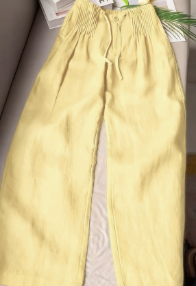Harper™ | Relaxed Linen Wide-Leg Pants