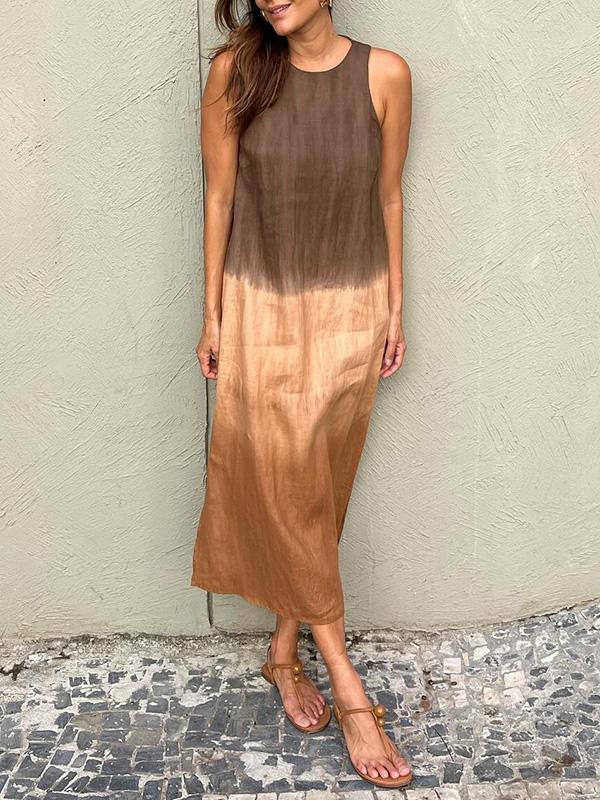 Heather - Casual Gradient Dress