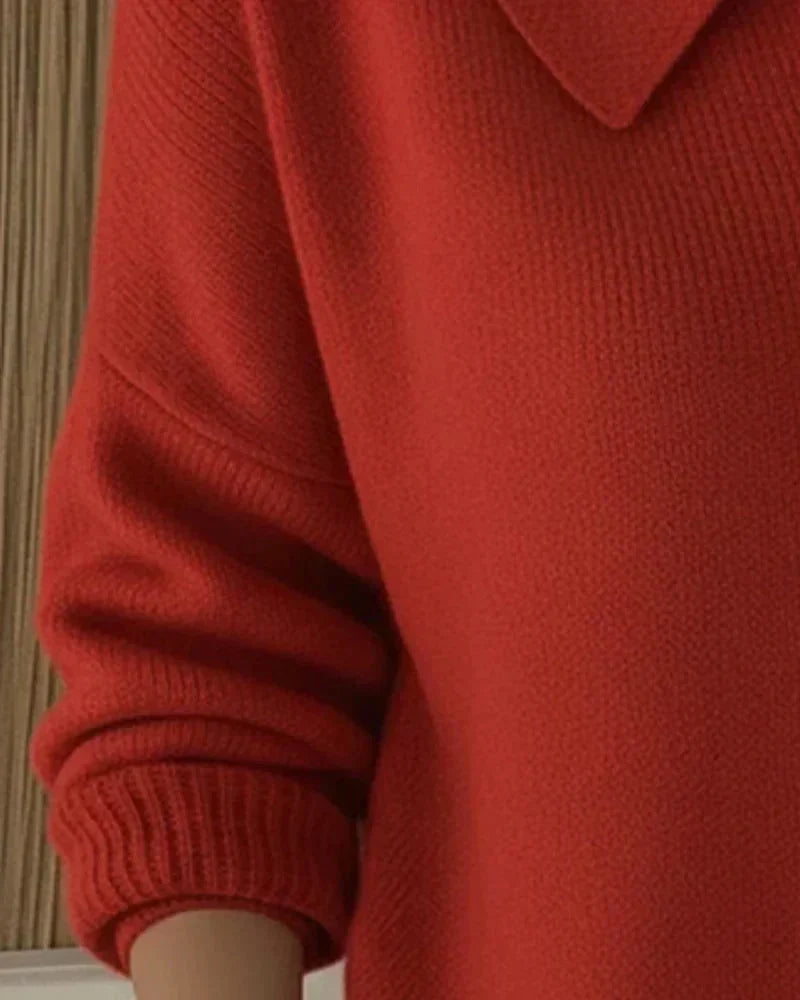 Amara™ | Women's Classic Collared Knit Cardigan