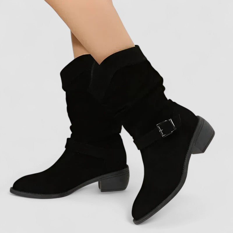 Alberta™ | Soft Slouch Comfort Ankle Boots