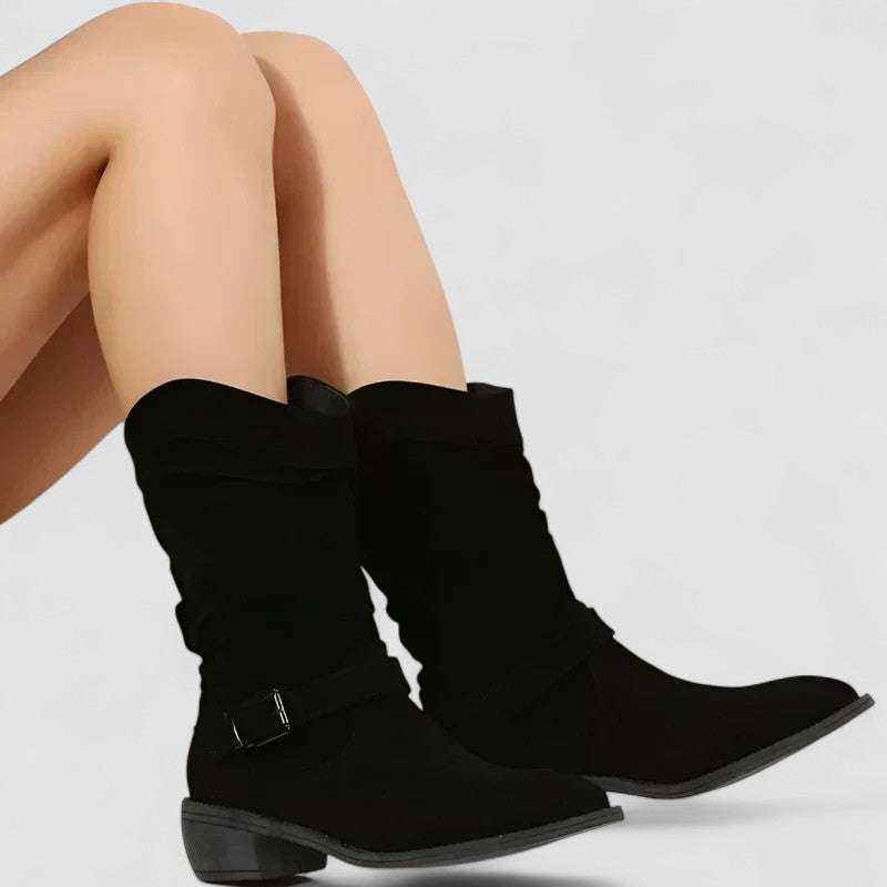 Alberta™ | Soft Slouch Comfort Ankle Boots