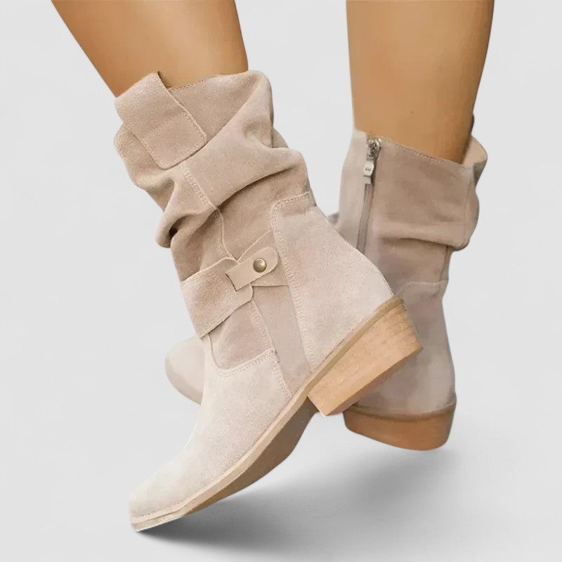 Alberta™ | Soft Slouch Comfort Ankle Boots