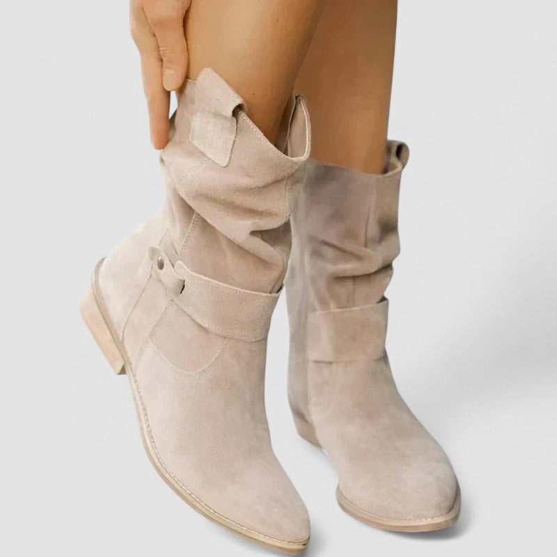Alberta™ | Soft Slouch Comfort Ankle Boots