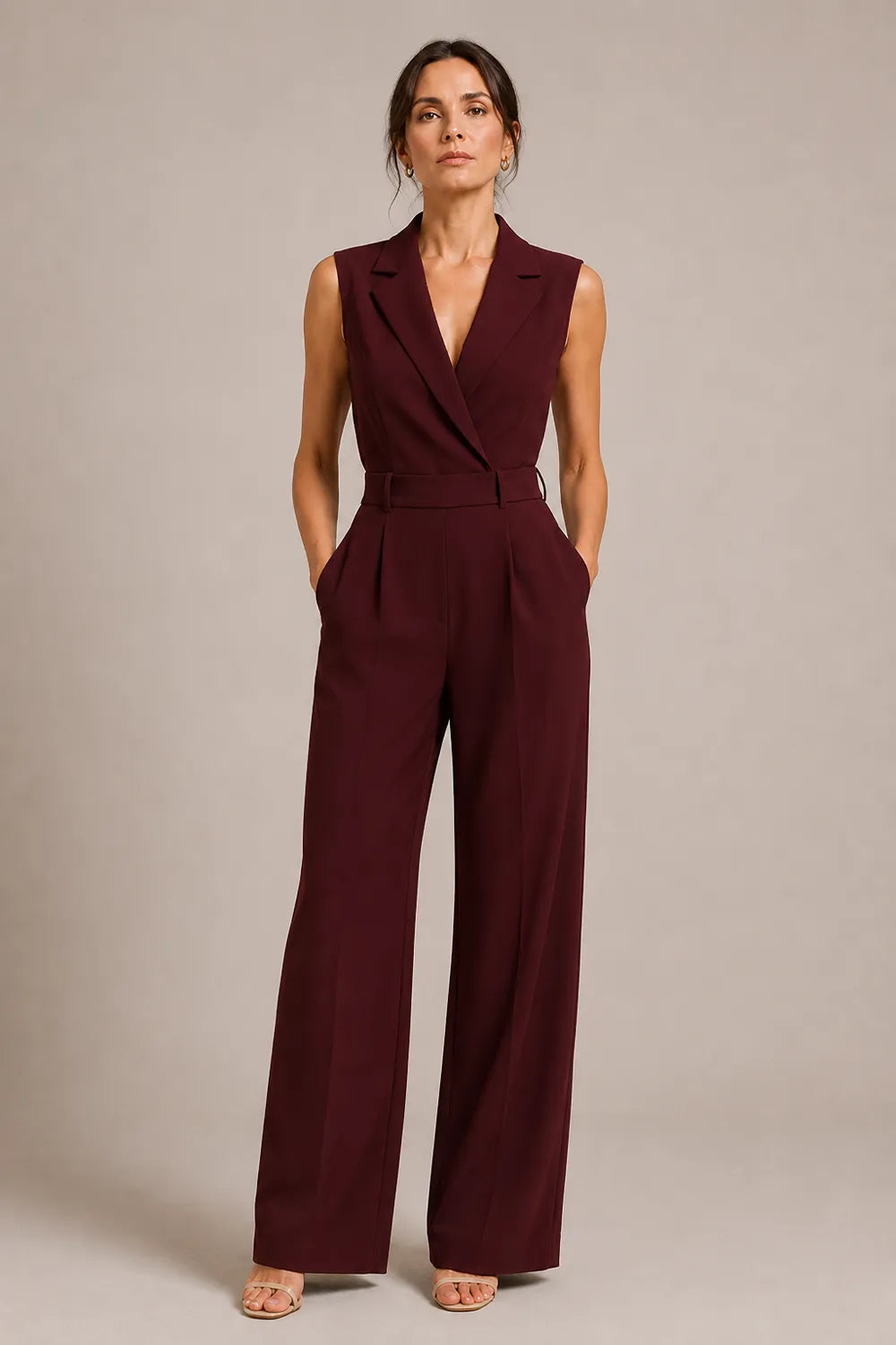 Susan™ | Elegant Wide-Leg Jumpsuit