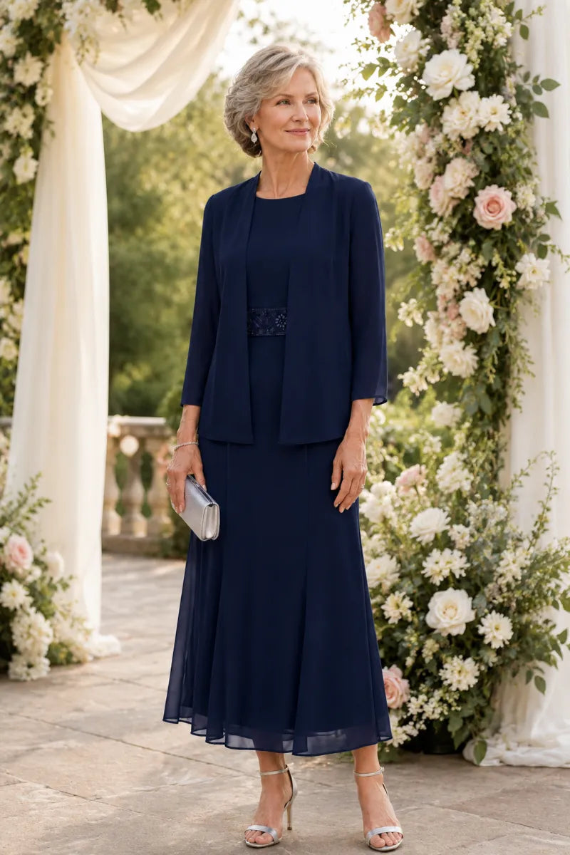 Jayrean™ I Flowing Mother of the Bride Dress