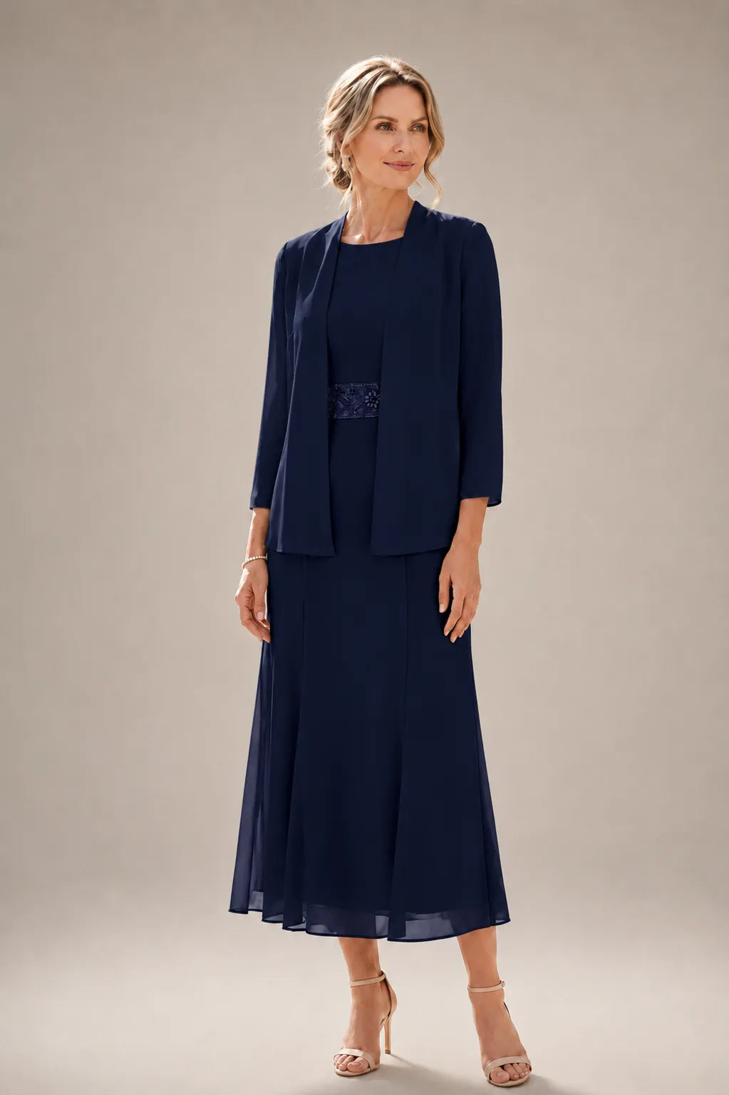 Jayrean™ I Flowing Mother of the Bride Dress