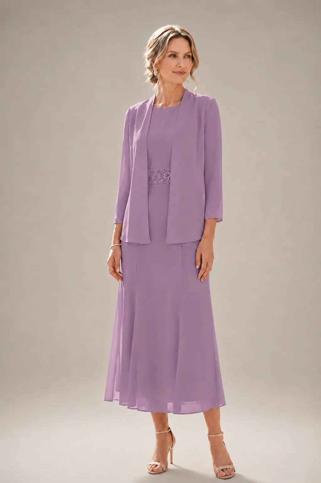 Jayrean™ I Flowing Mother of the Bride Dress