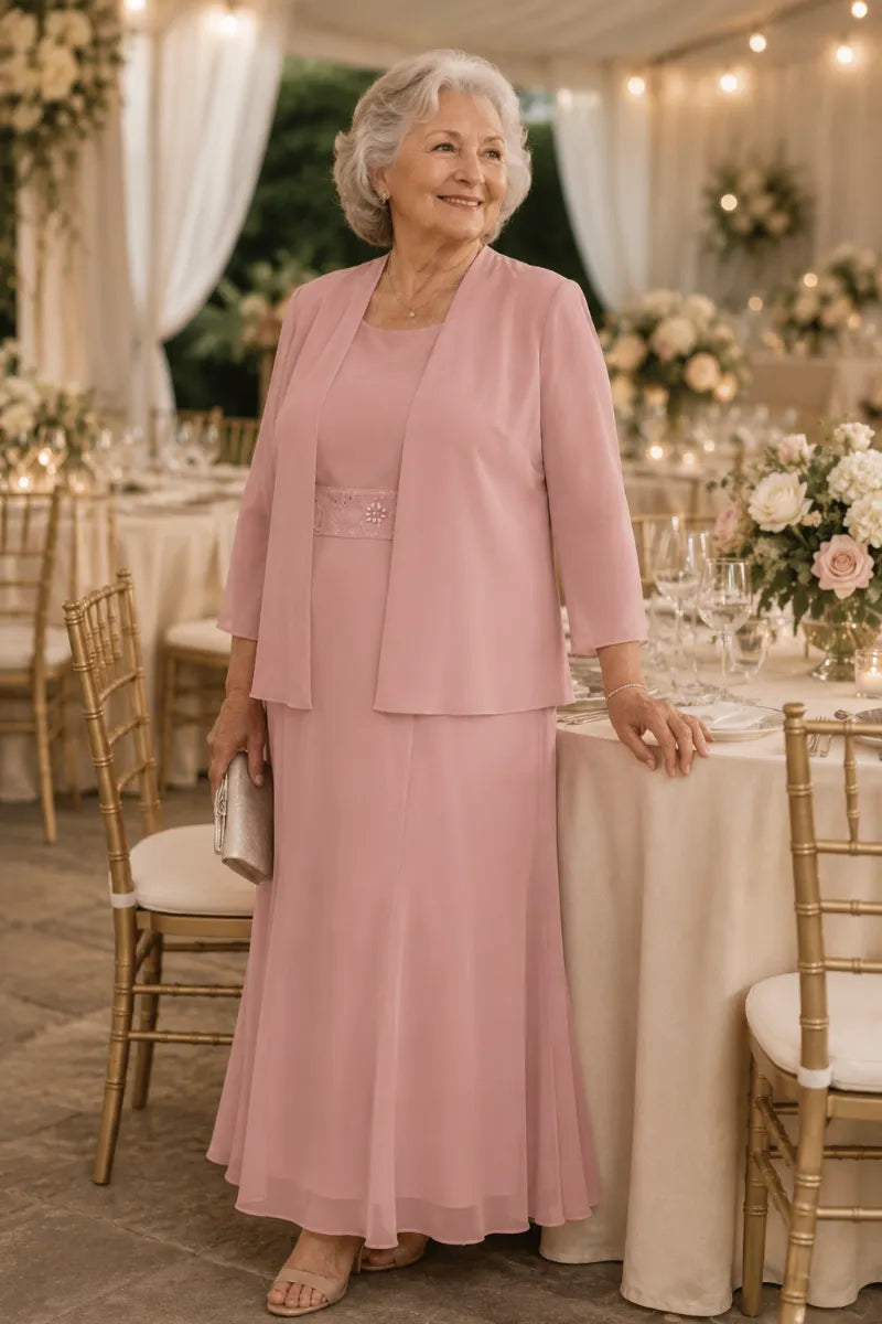 Jayrean™ I Flowing Mother of the Bride Dress