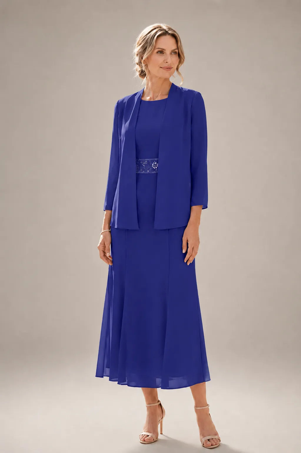 Jayrean™ I Flowing Mother of the Bride Dress