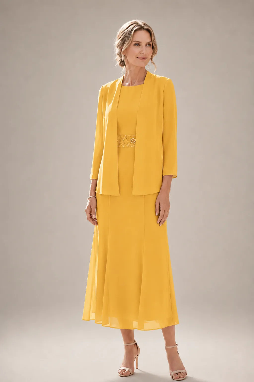 Jayrean™ I Flowing Mother of the Bride Dress