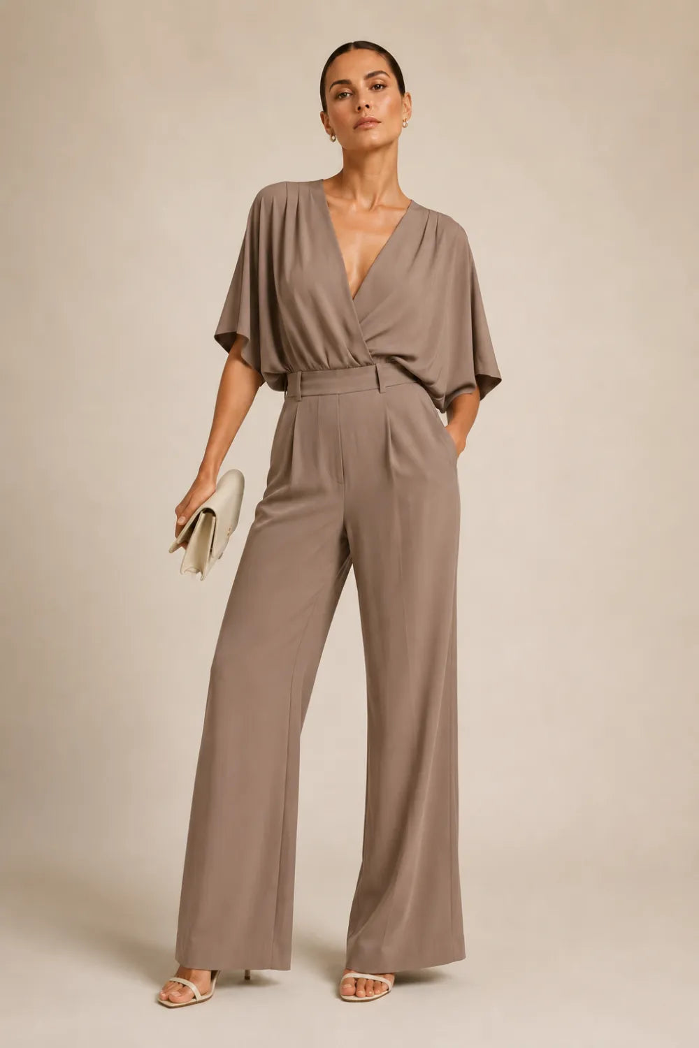 Micay™ I Elegant Wide Leg Formal Jumpsuit