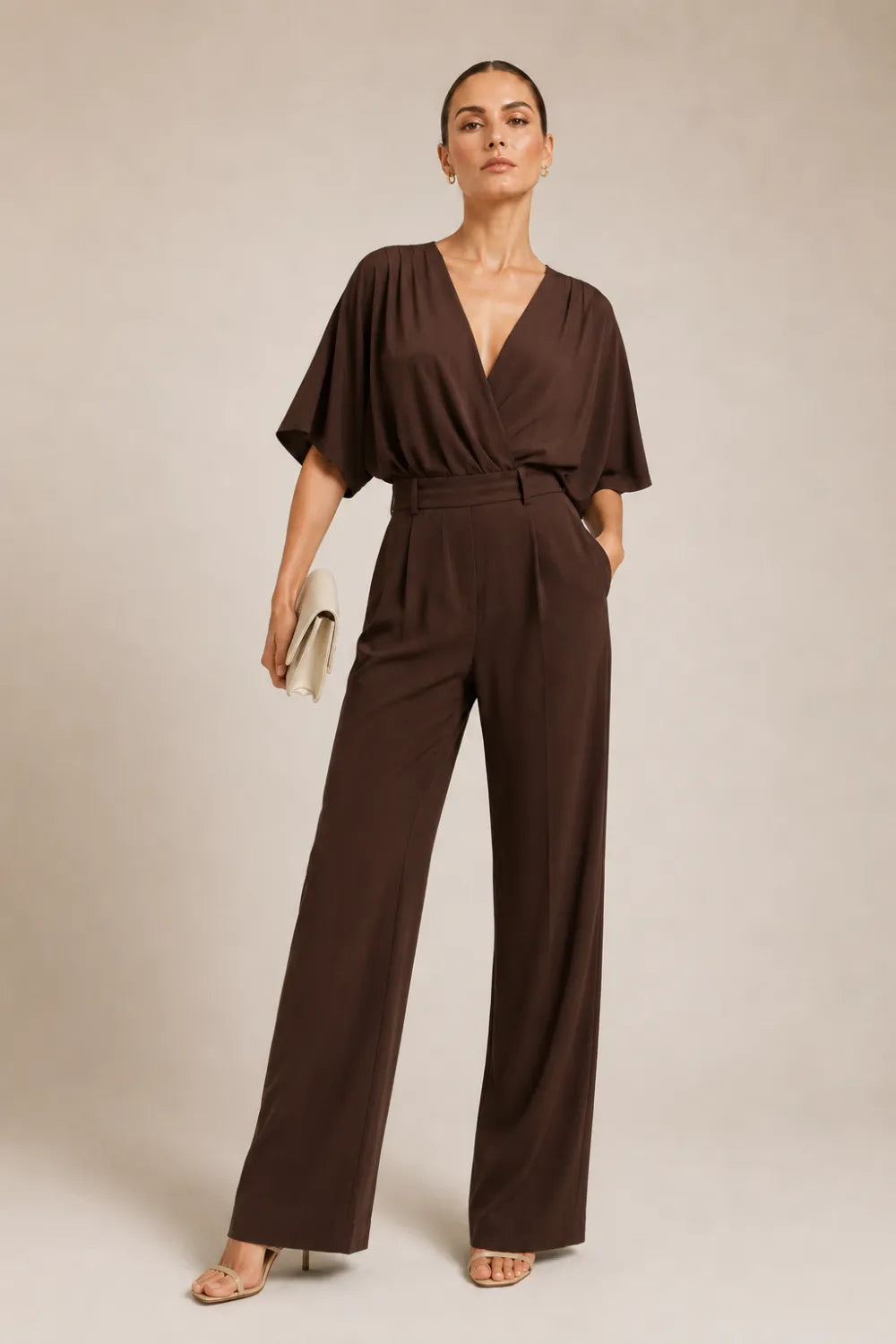 Micay™ I Elegant Wide Leg Formal Jumpsuit