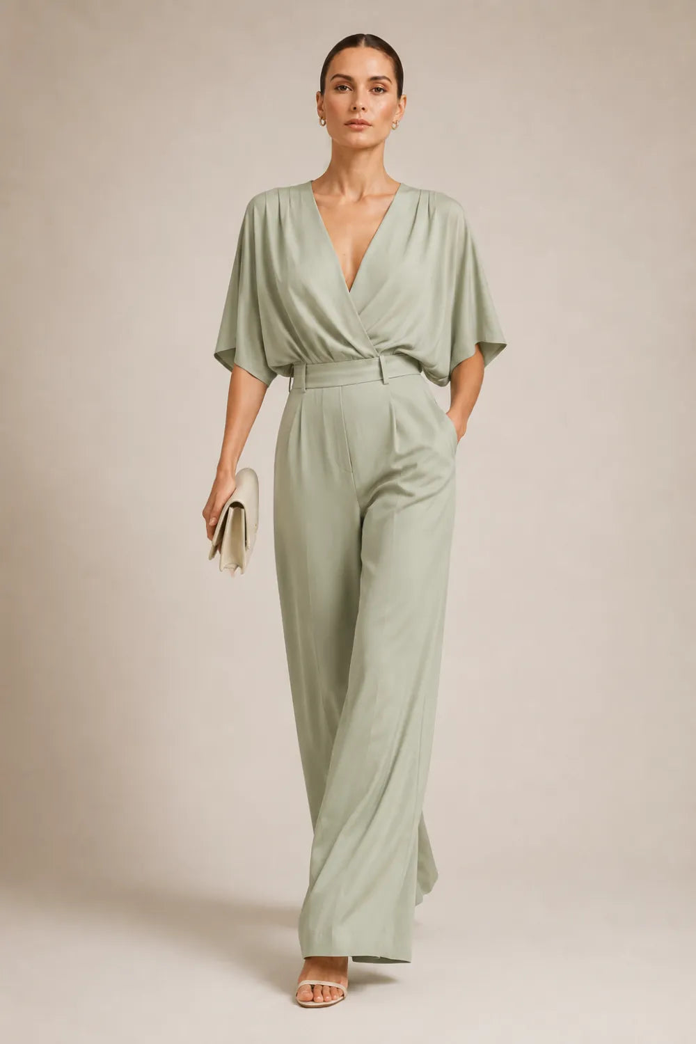 Micay™ I Elegant Wide Leg Formal Jumpsuit
