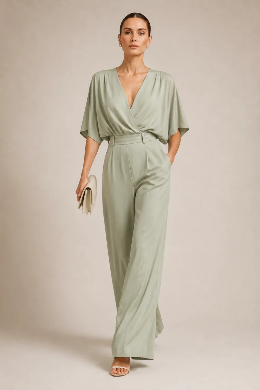 Micay™ I Elegant Wide Leg Formal Jumpsuit