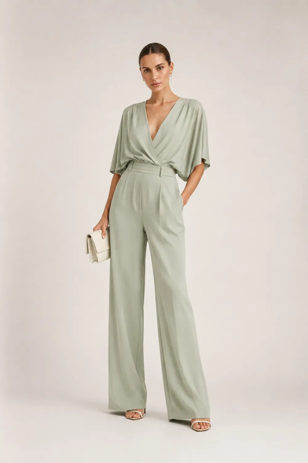 Micay™ I Elegant Wide Leg Formal Jumpsuit