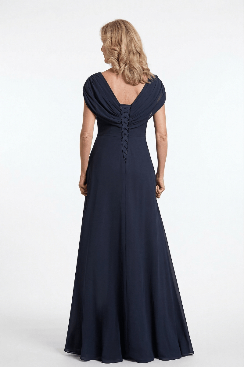 Patricia™ | V-Neck Chiffon Formal Dress