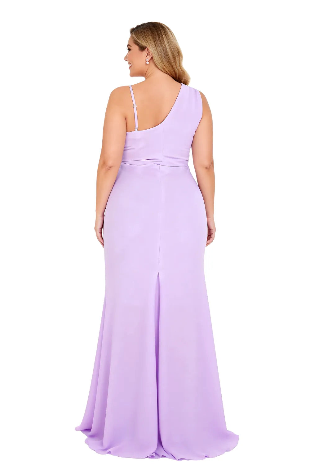Karen™ | One-Shoulder Chiffon Evening Gown