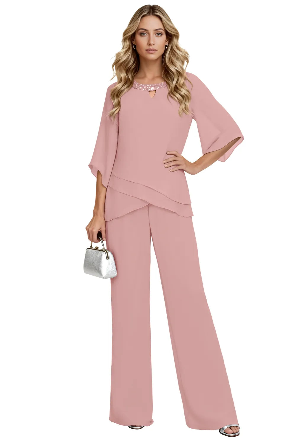 Julienne™ I Elegant Wedding Occasion Pant Suit