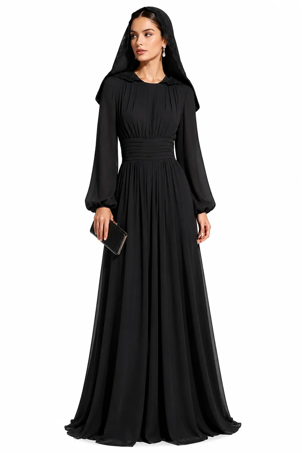 Linda™ | Modest Long Sleeve Maxi Dress