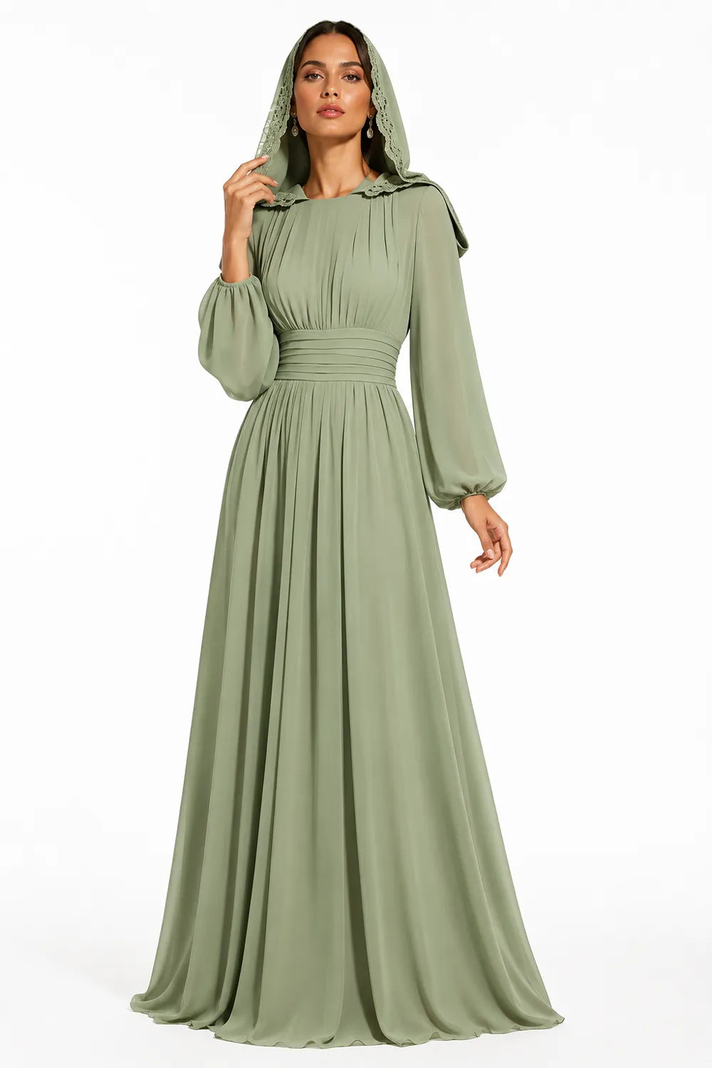 Linda™ | Modest Long Sleeve Maxi Dress