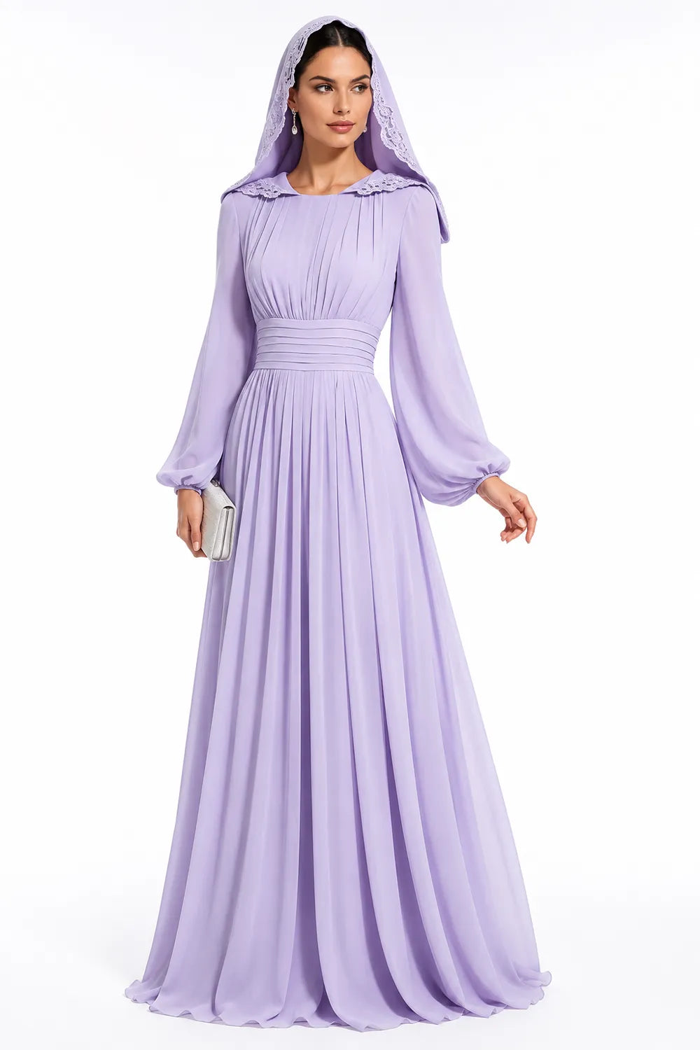 Linda™ | Modest Long Sleeve Maxi Dress