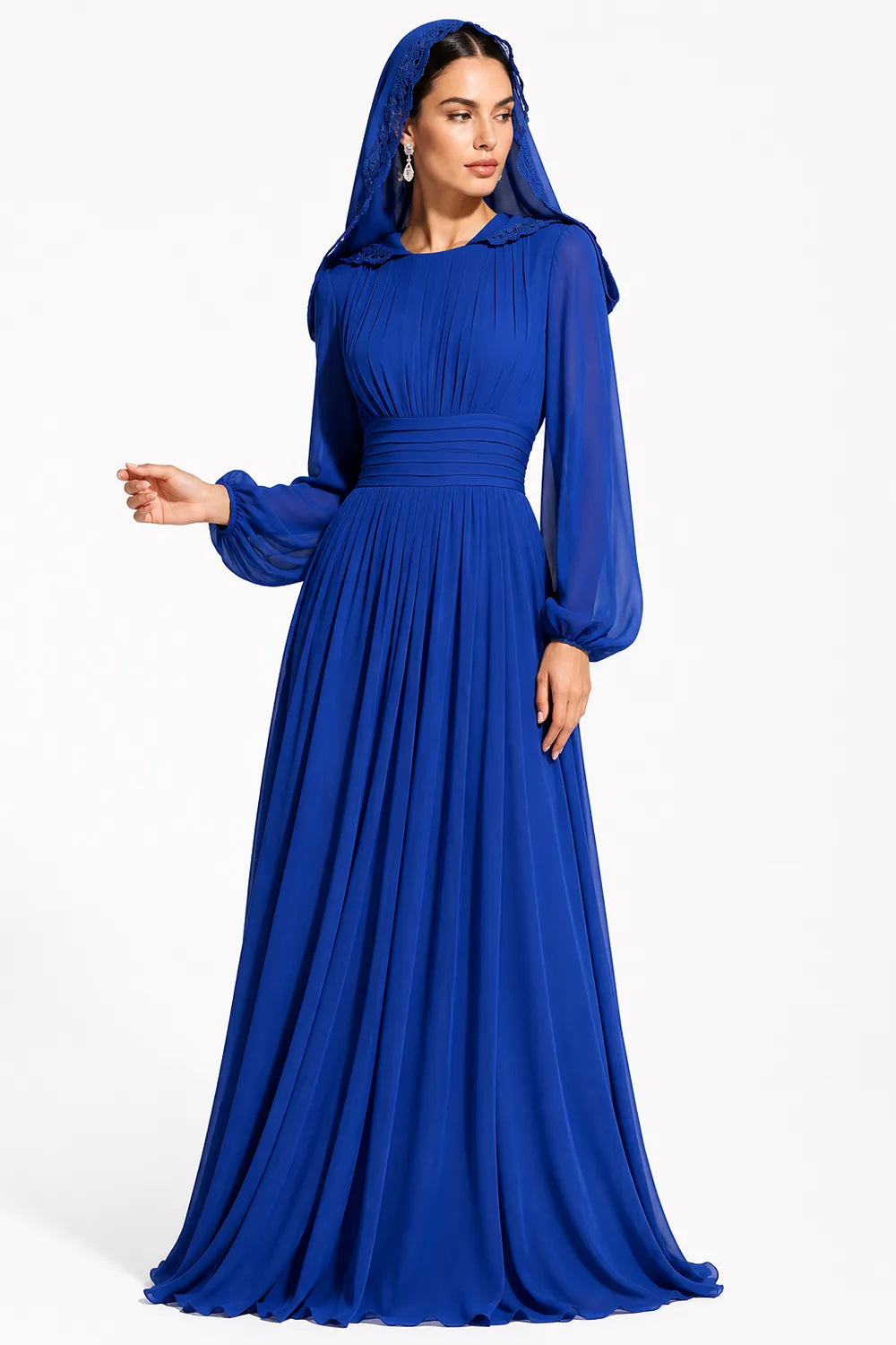 Linda™ | Modest Long Sleeve Maxi Dress